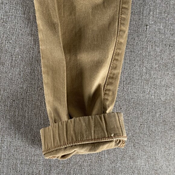 Hollister Skinny Jogger Pants Men's Khaki Beige Small Mid Rise Drawstring Casual - Picture 9 of 16